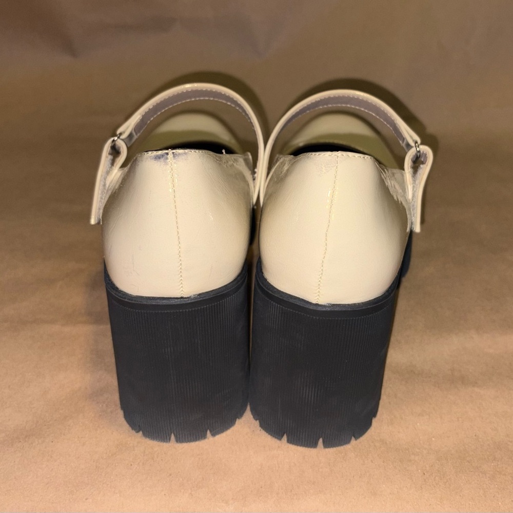Sun + Stone, Cream, Chunky, Mary Jane, Platform Shoes - Picture 4 of 12